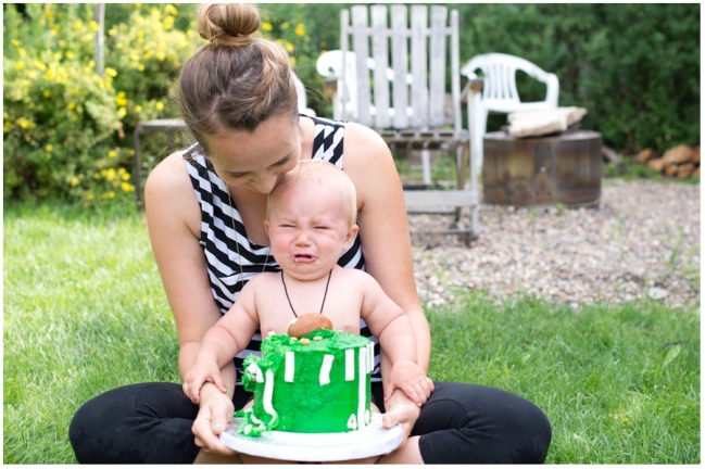 Foot Ball Theme Cake Smash